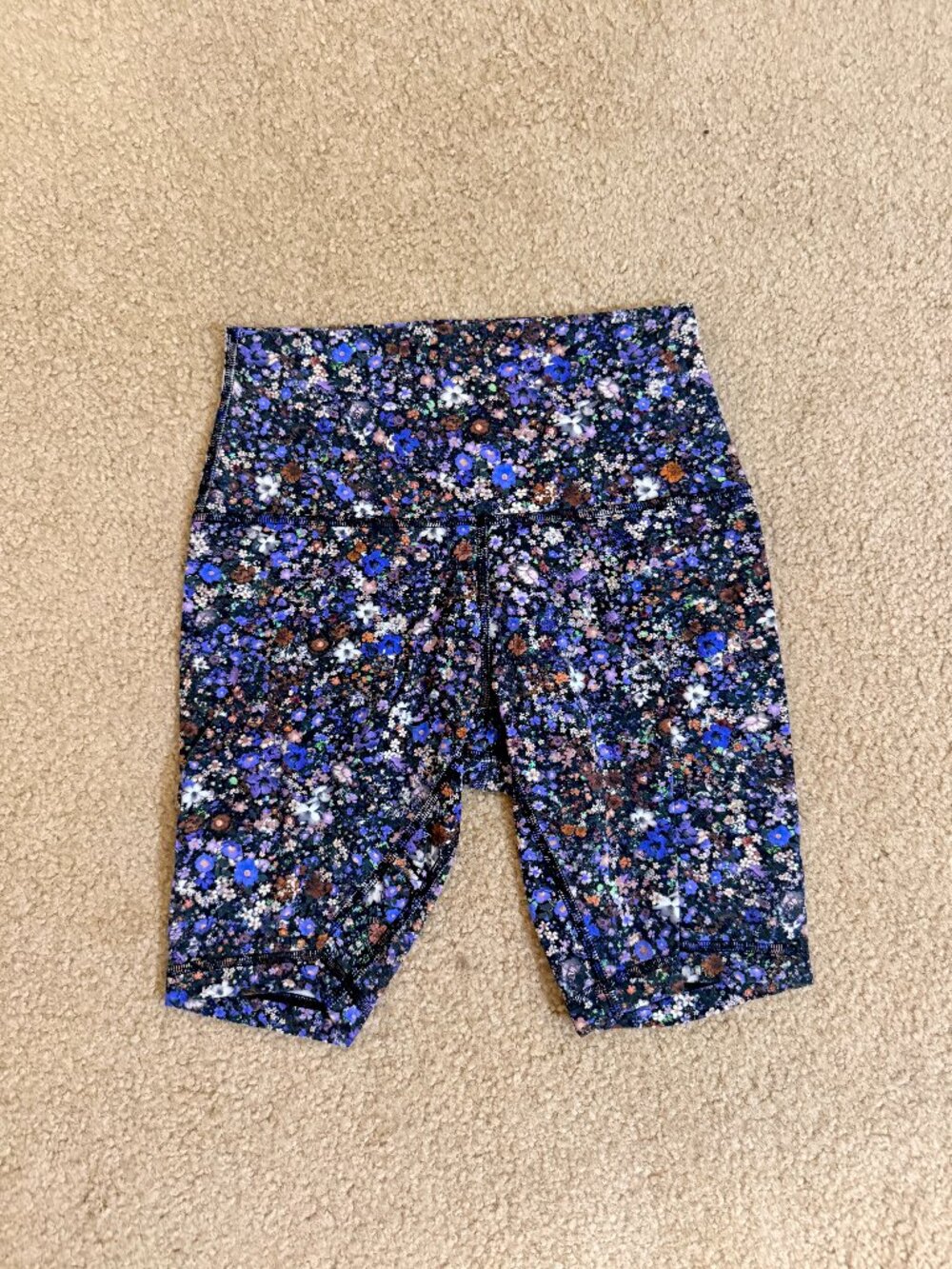 Lululemon Align Biker Short - Flower Burst Multi